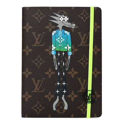 Louis Vuitton Monogram Eclipse LV Friends Clemence Notebook 1 of 7