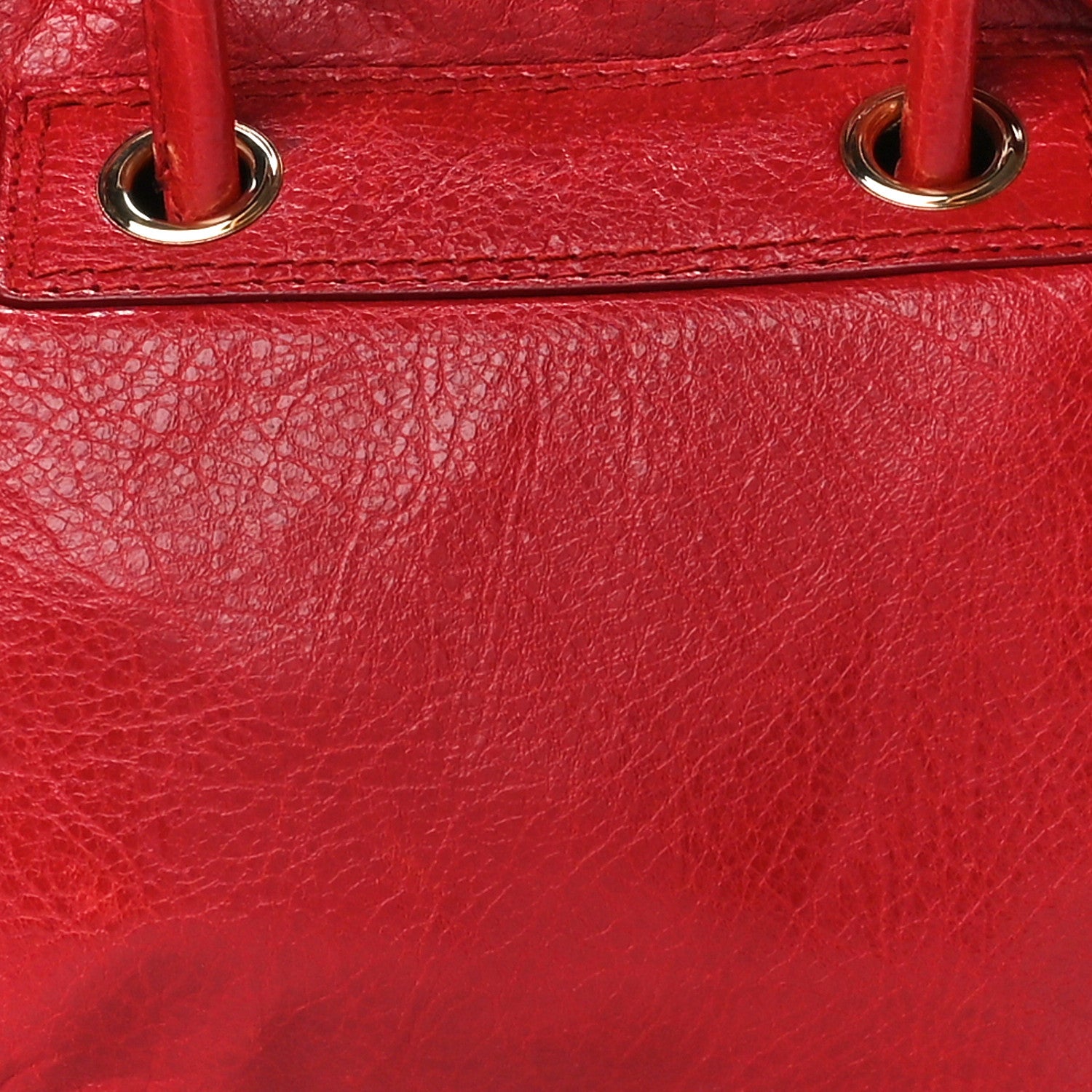 Balenciaga Agneau S Blanket Square Tote Rouge Brique 11 of 13