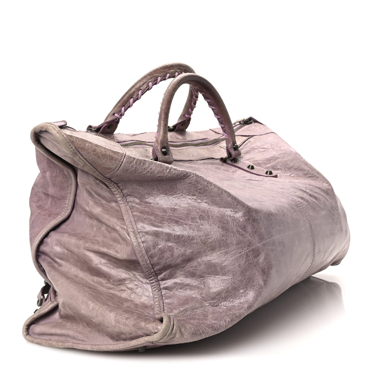 Agneau Classic Hardware Weekender Lilac