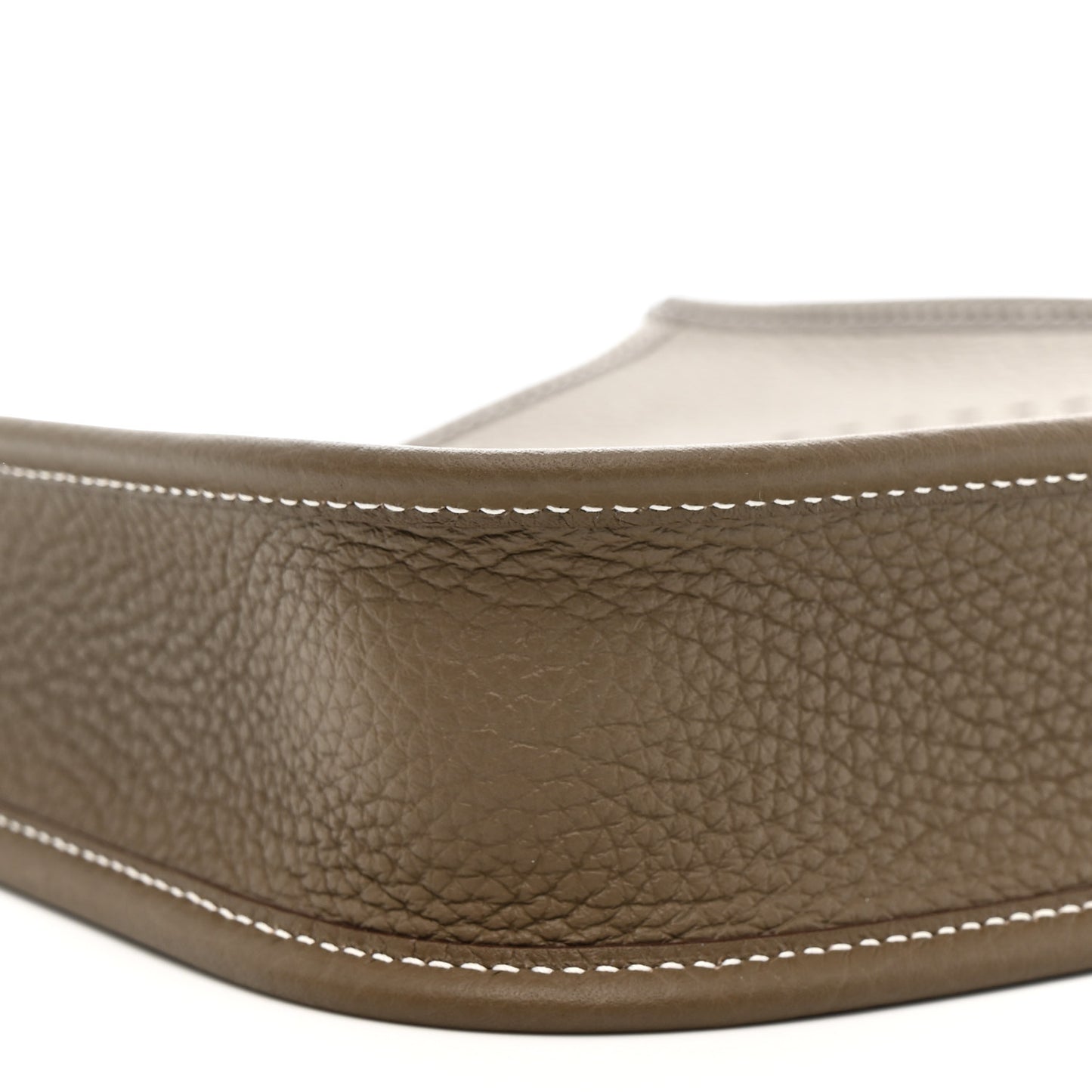 Taurillon Clemence Amazone Sangle Cavale Evelyne TPM Etoupe Gris Pale