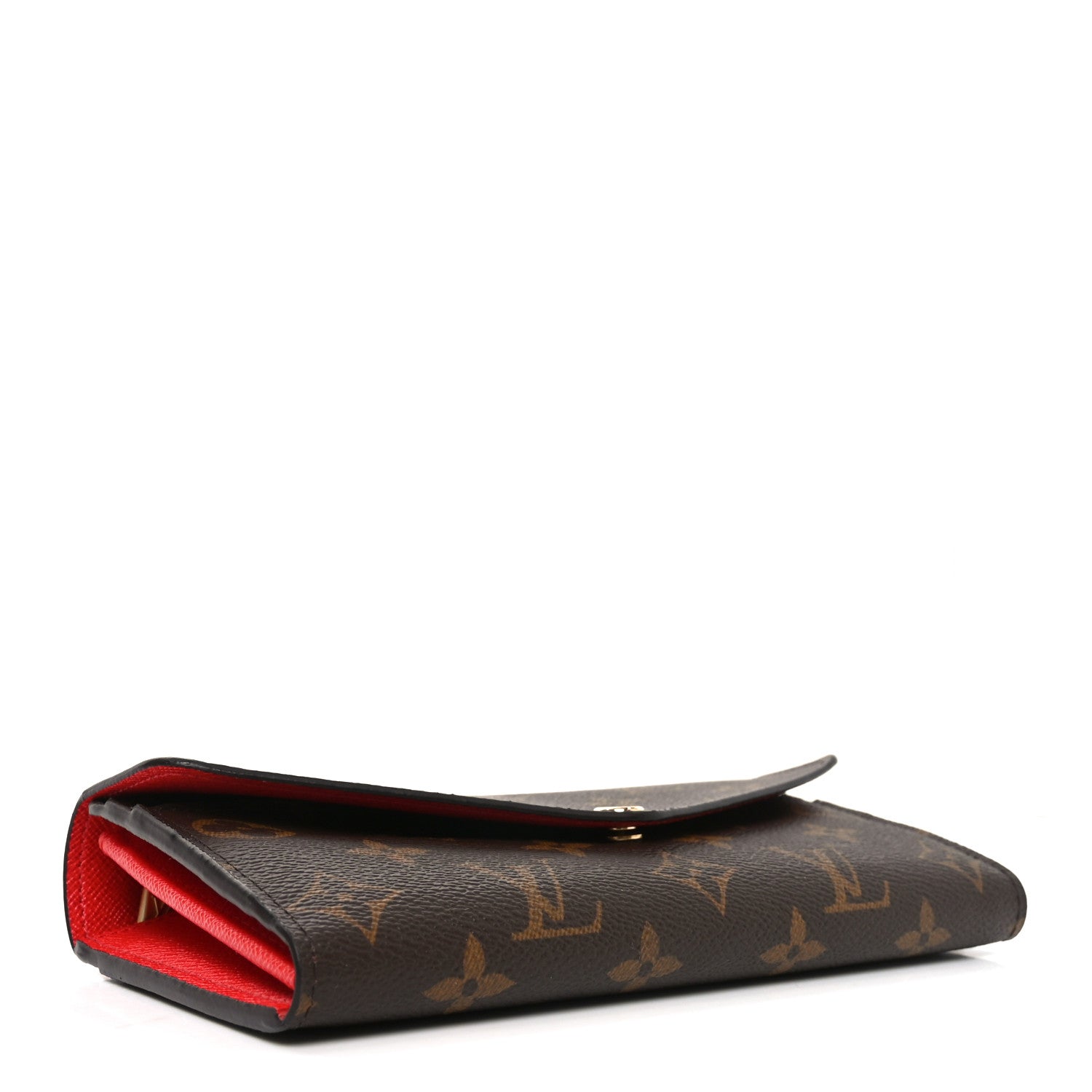 Louis Vuitton Monogram Sarah Wallet NM Coquelicot 3 of 7