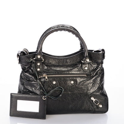 Balenciaga Agneau Giant 12 Silver Hardware Town Black 1 of 7