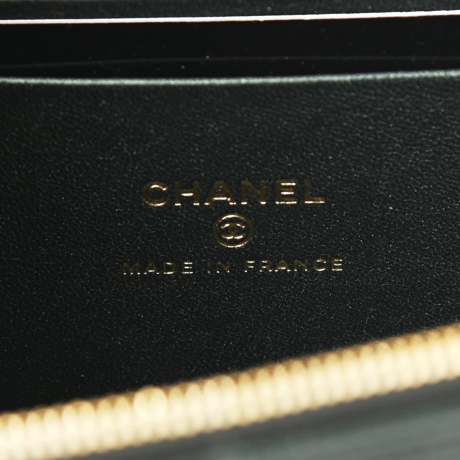 Chanel Iridescent Lambskin Quilted Small Top Handle Vanity Case With Chain Green 6 of 11
