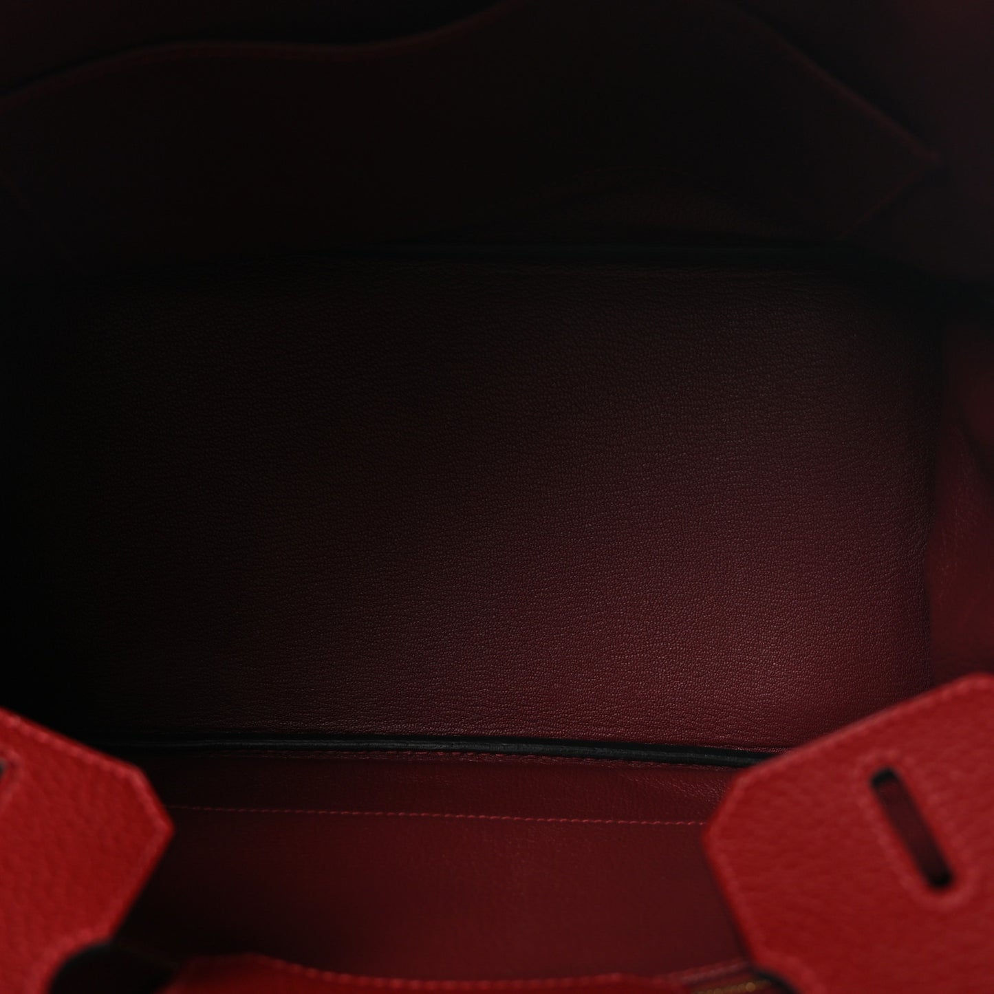 Taurillon Clemence Birkin 30 Rouge H