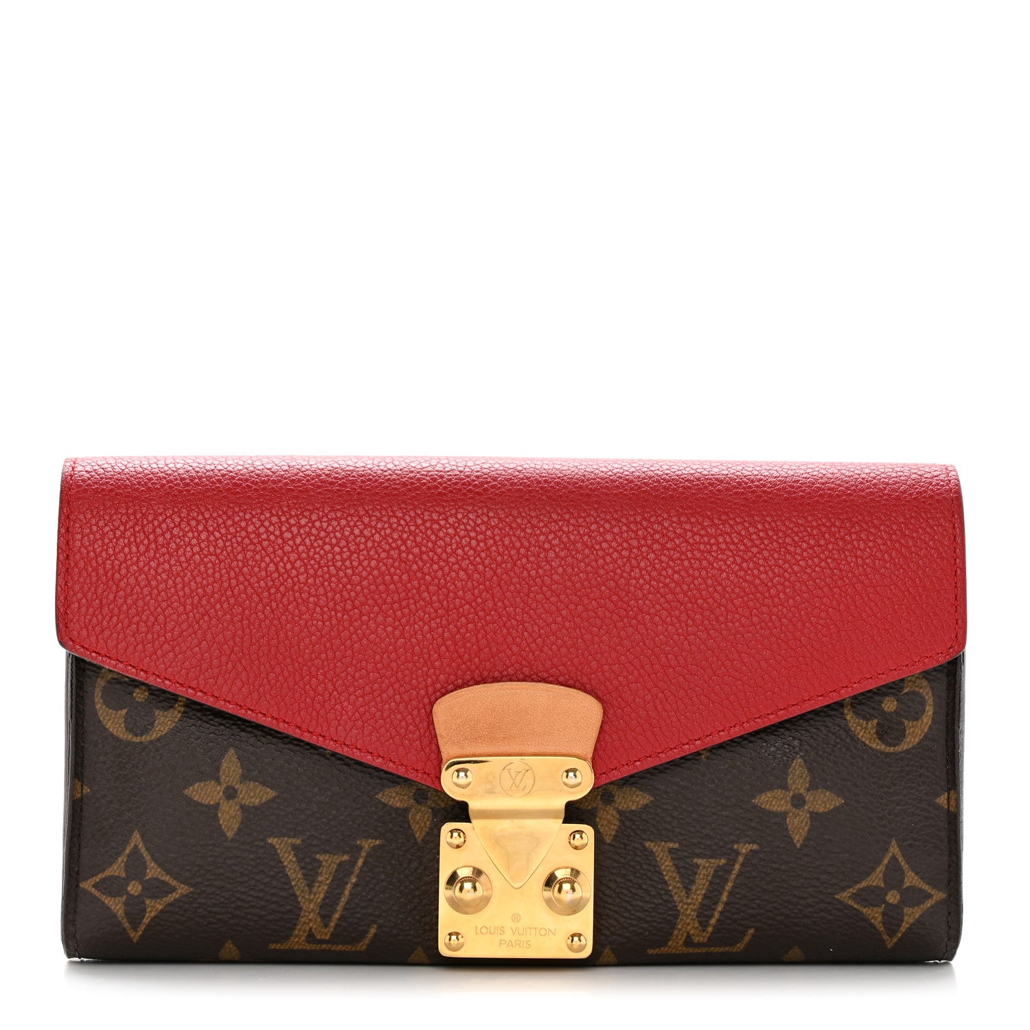 Louis Vuitton Monogram Pallas Wallet Cherry 1 of 12