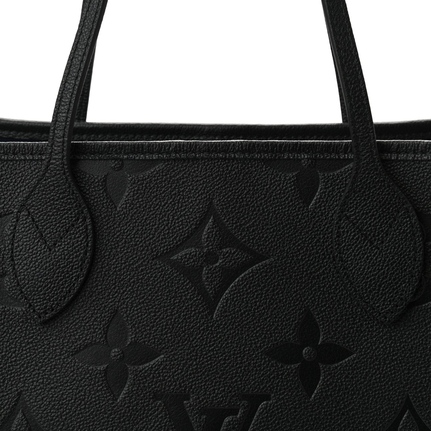 Louis Vuitton Empreinte Monogram Giant Neverfull MM Black 8 of 11
