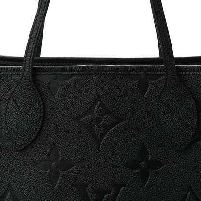 Louis Vuitton Empreinte Monogram Giant Neverfull MM Black 8 of 11
