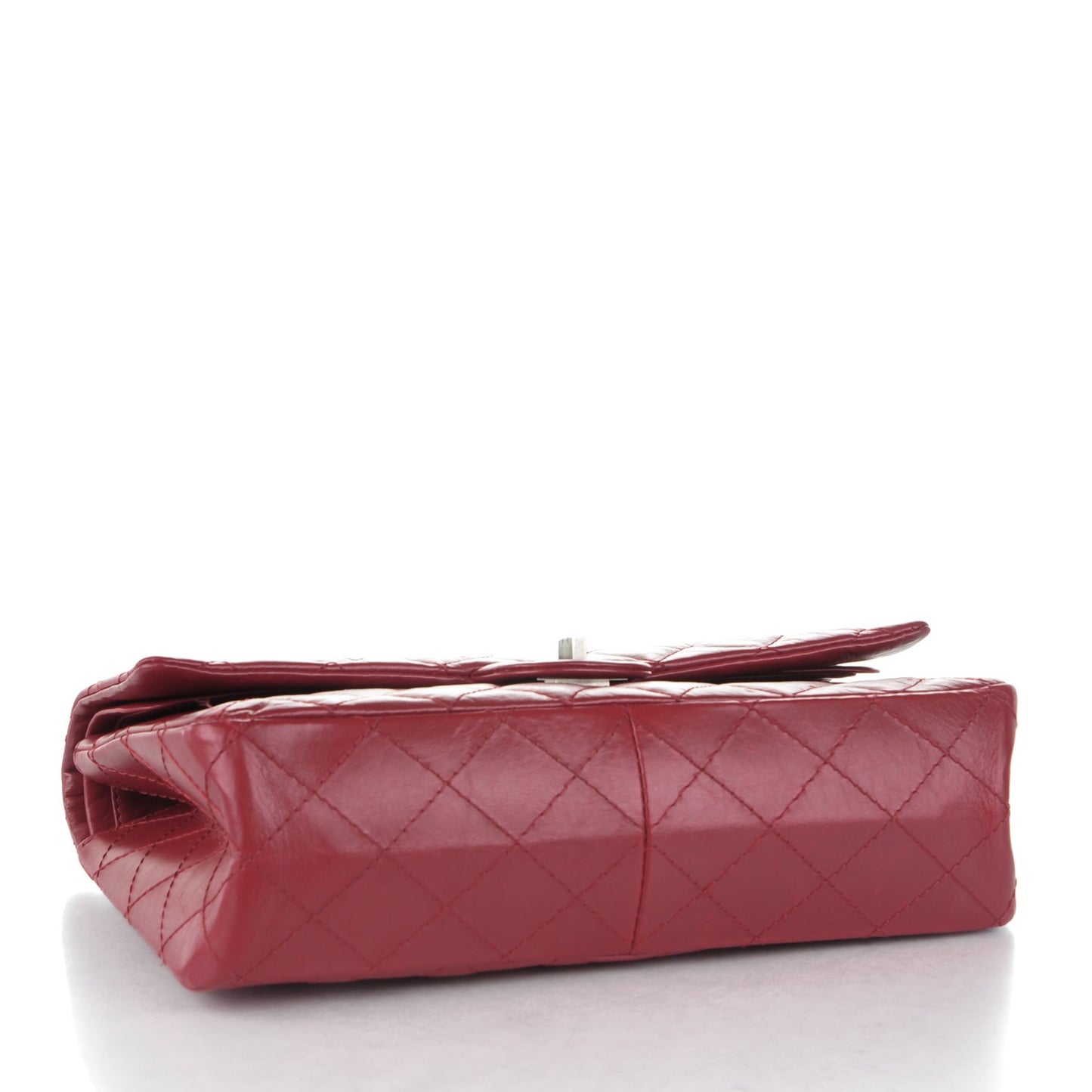 Aged Calfskin Quilted 2.55 Reissue 226 Flap Red