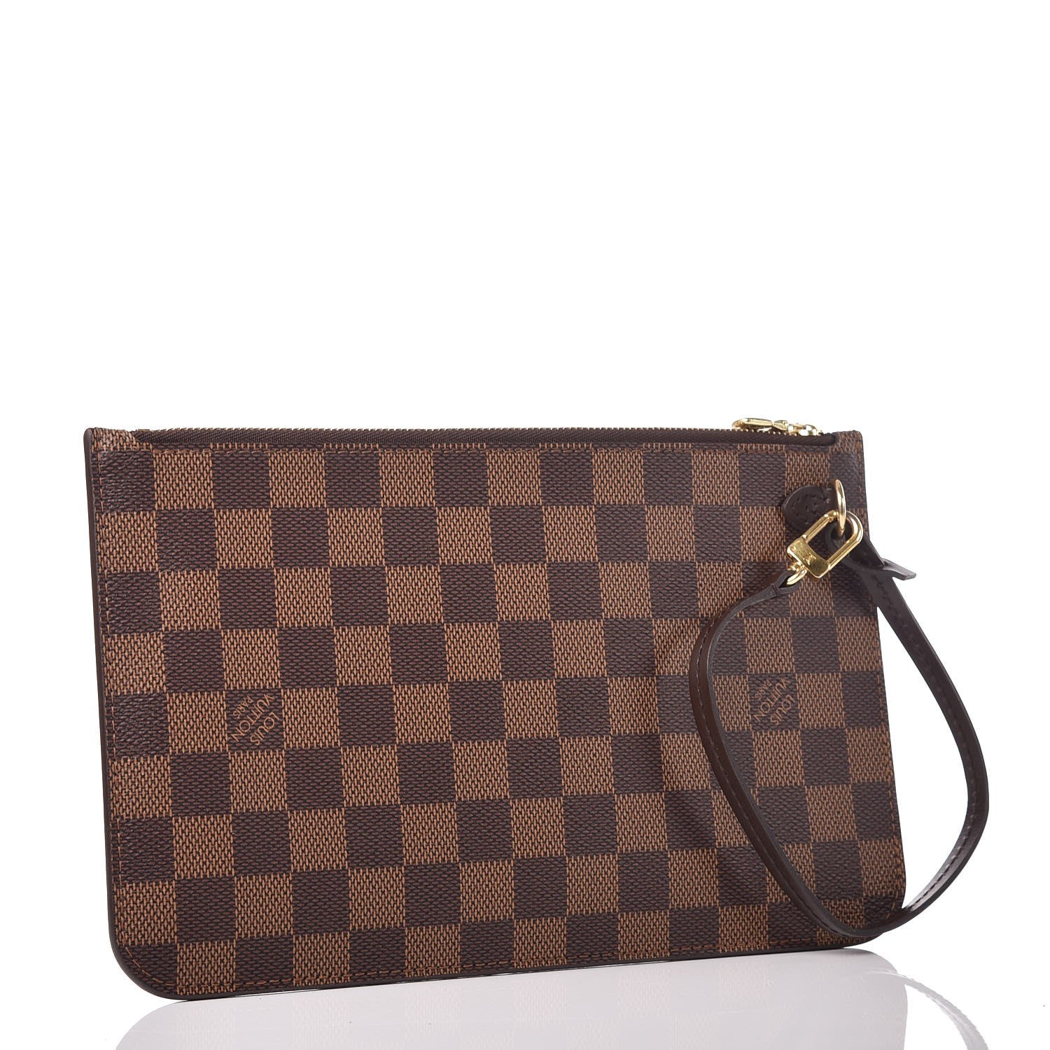 Louis Vuitton Damier Ebene Neverfull MM GM Pochette 3 of 7
