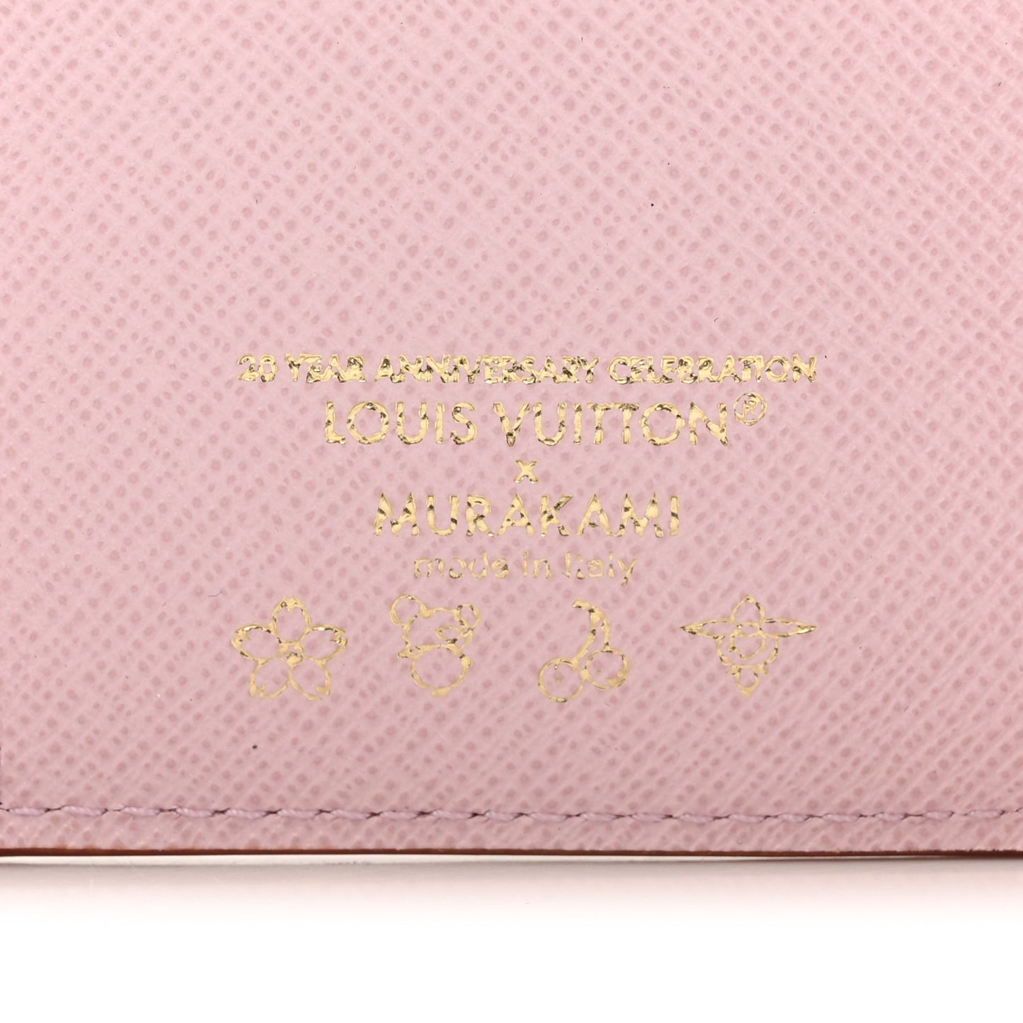 LV X TM Monogram Cherry Blossom Victorine Wallet Sakura Brown