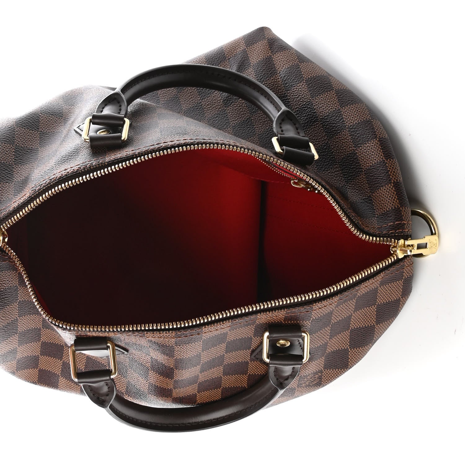 Louis Vuitton Damier Ebene Speedy Bandouliere 30 3 of 4