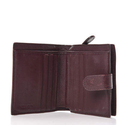 Bottega Veneta Nappa Intrecciato Mini Wallet Dark Barolo 5 of 11