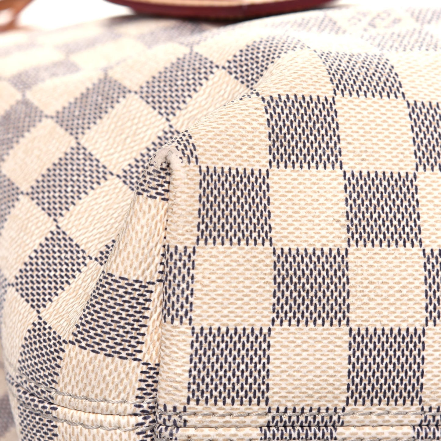 Damier Azur Graceful PM Rose Ballerine