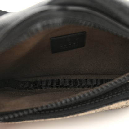 Gucci GG Supreme Monogram Belt Bag Black 5 of 11