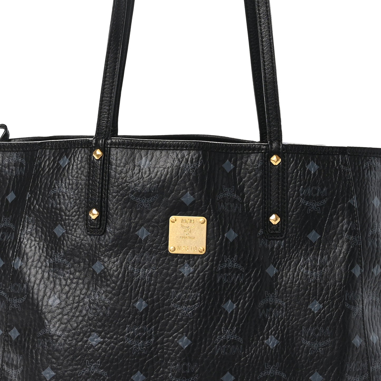 Medium Project Reversible Shopper Tote Black