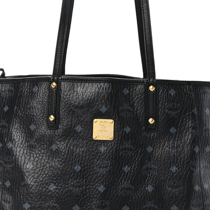 MCM Medium Project Reversible Shopper Tote Black 7 of 15