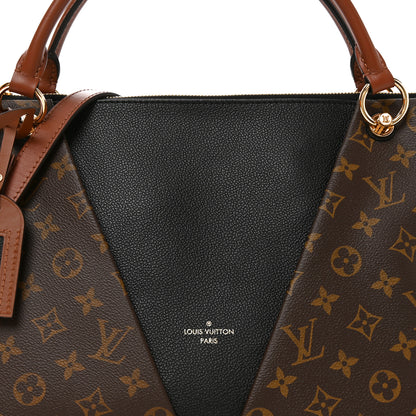 Louis Vuitton Monogram V Tote MM Black 6 of 9