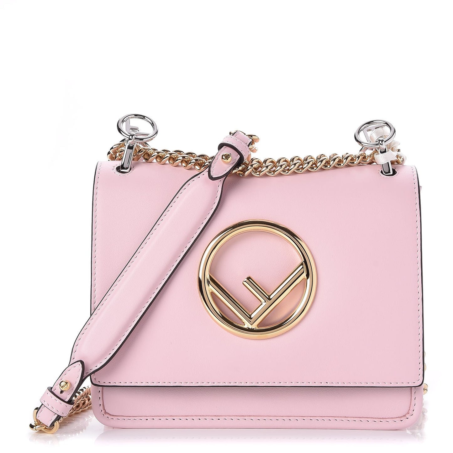 Vitello Century Opaco F is Fendi Small Kan I Shoulder Bag Peonia