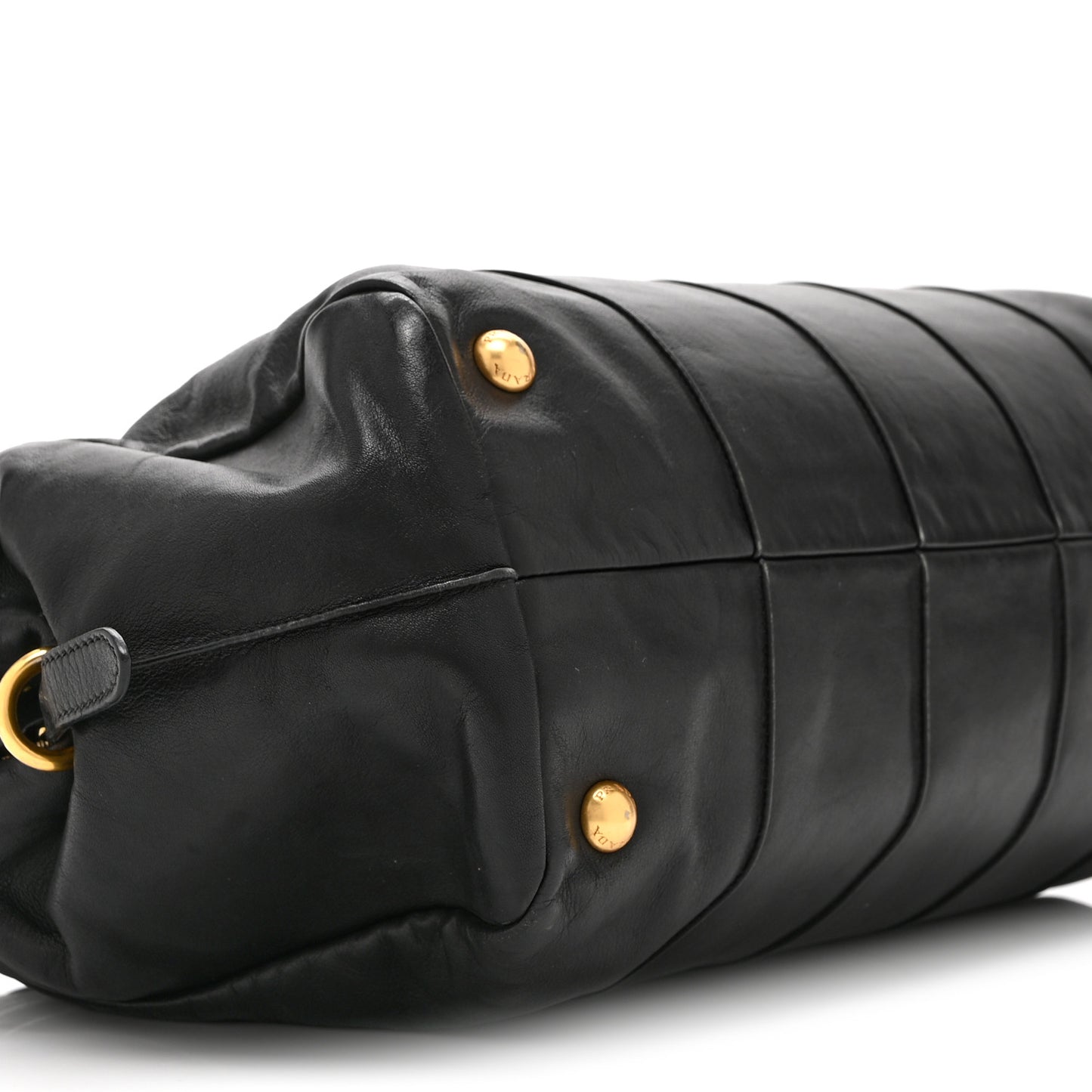 Soft Calf Shoulder Bag Black