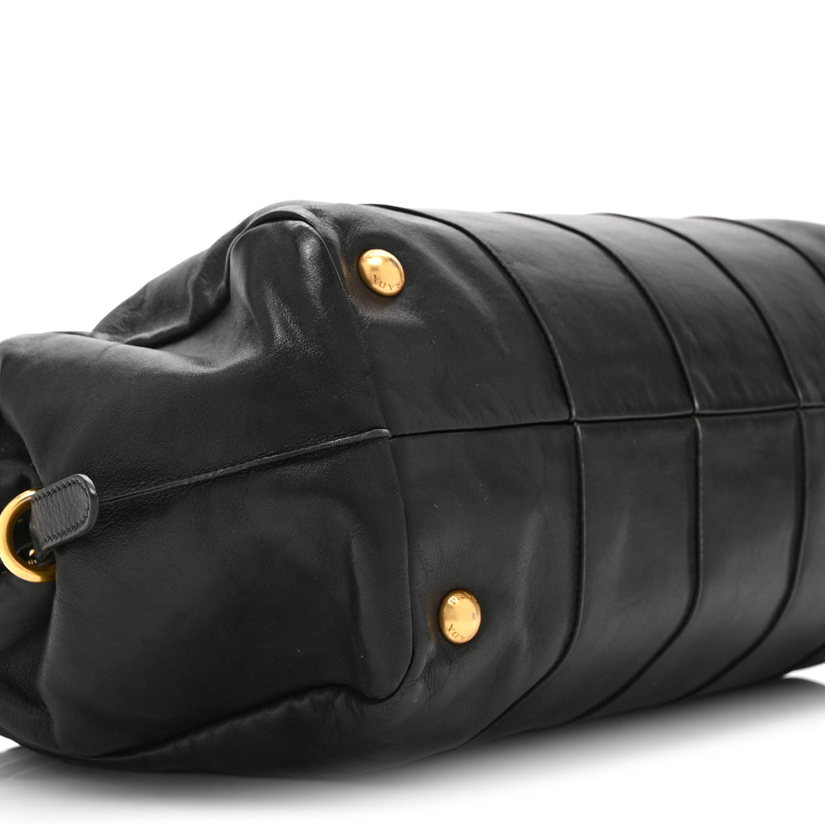 Soft Calf Shoulder Bag Black