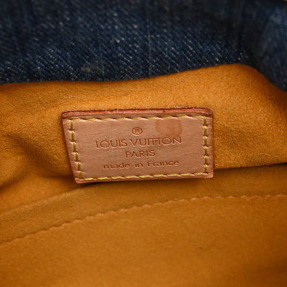 Louis Vuitton Monogram Denim Pleaty Blue 6 of 12