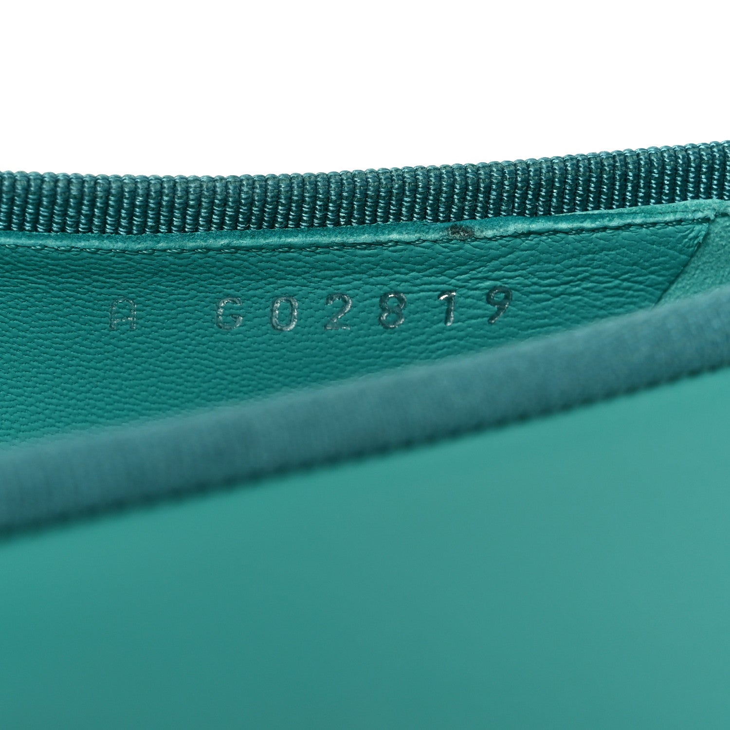 Chanel Calfskin Grosgrain Cap Toe CC Ballerina Flats 38 Turquoise Black 10 of 13