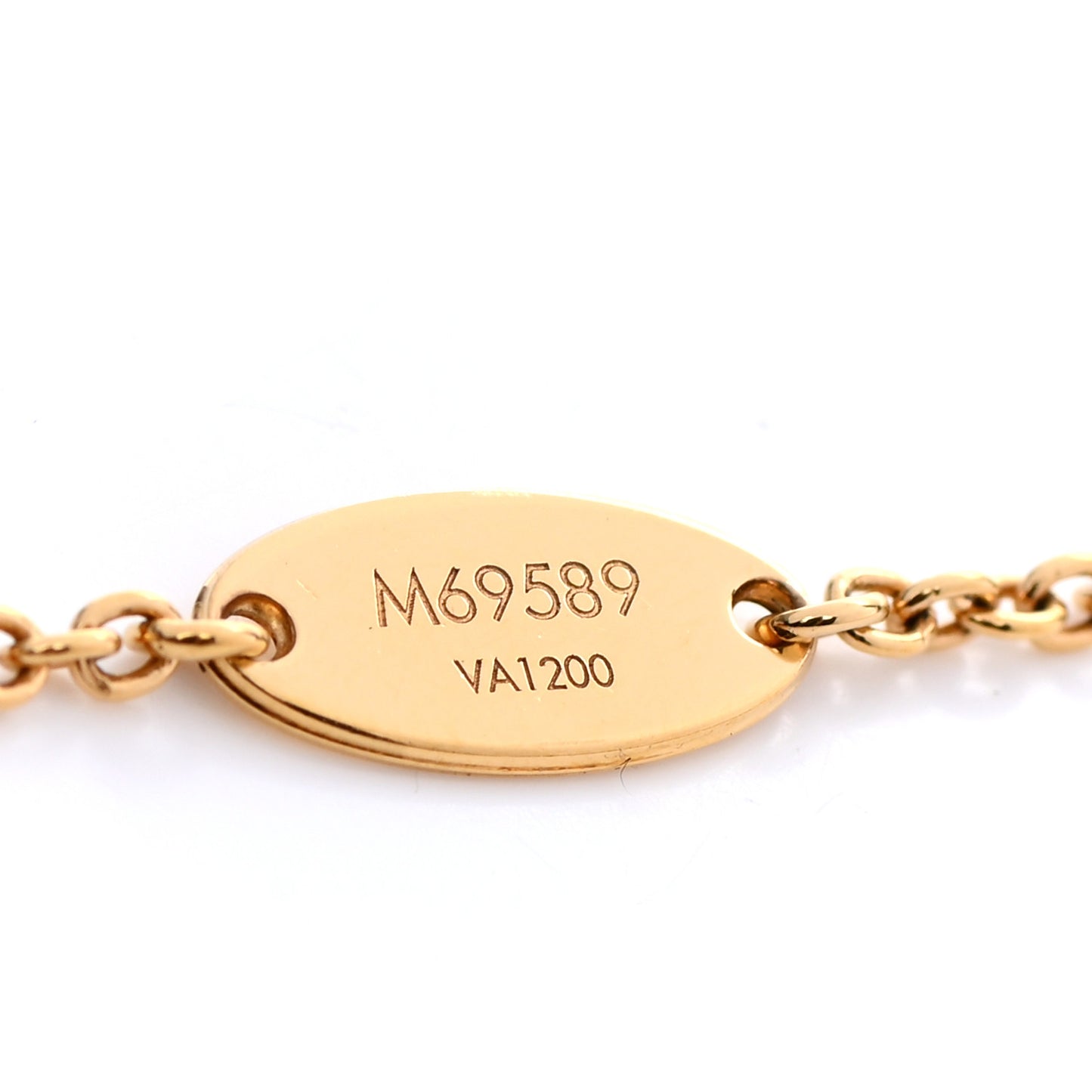Metal L To V Bracelet Gold Silver