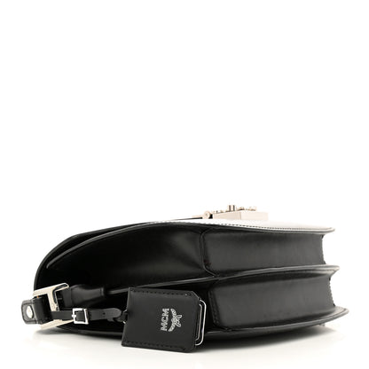 MCM Calfskin Patricia Park Avenue Crossbody Bag Black 4 of 18