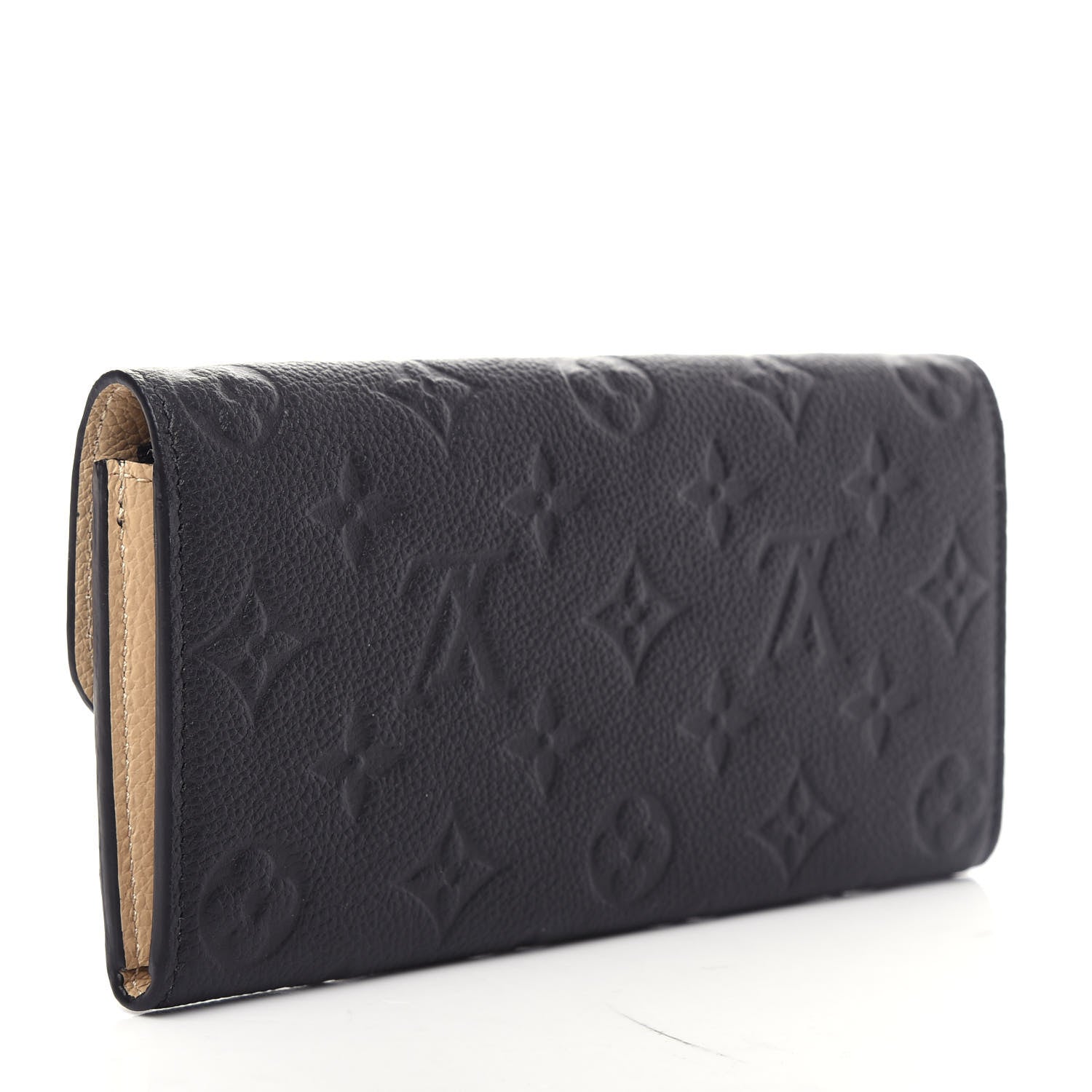 Louis Vuitton Empreinte Emilie Wallet Black Dune 3 of 6