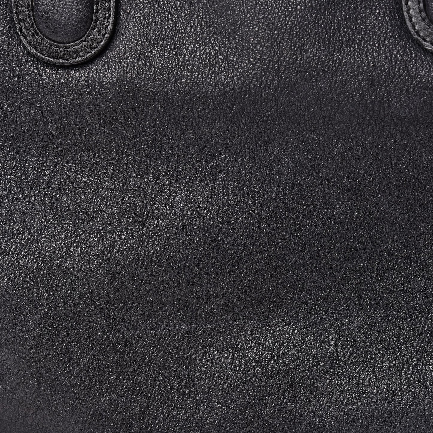 Washed Calfskin Tote Black