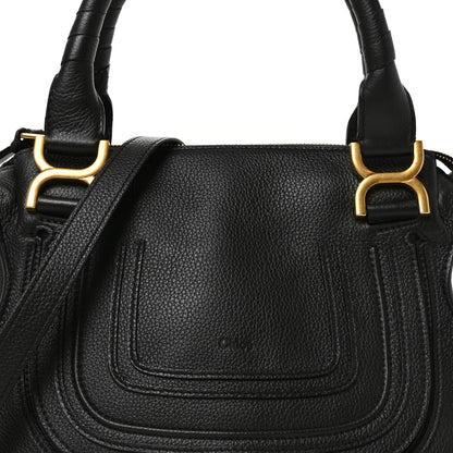 Chloe Calfskin Small Marcie Satchel Black 8 of 12