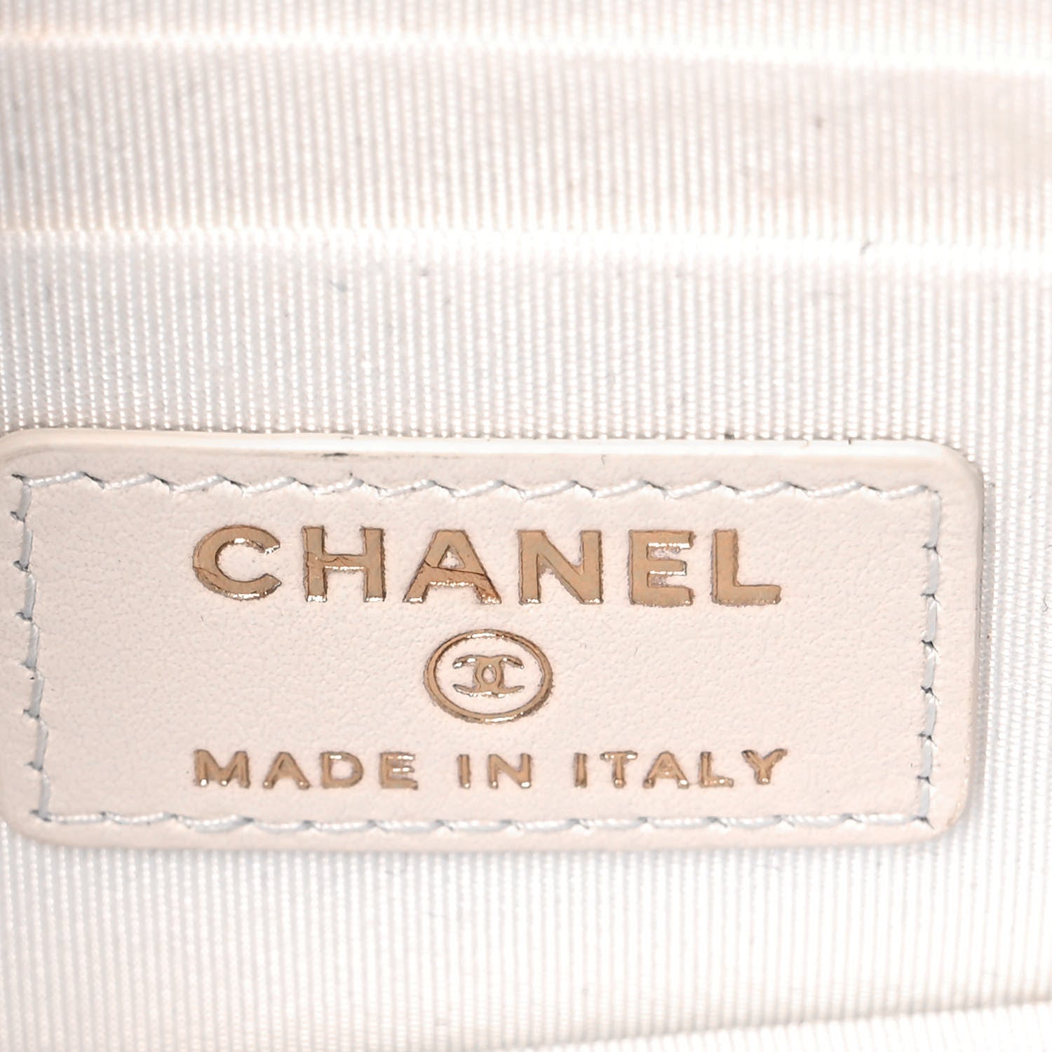 Chanel Calfskin Quilted Mini Maxi Pearls Wallet On Chain WOC White 5 of 8