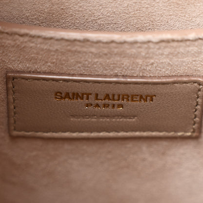 Saint Laurent Calfskin Studded Medium Talitha Bucket Bag White 6 of 10