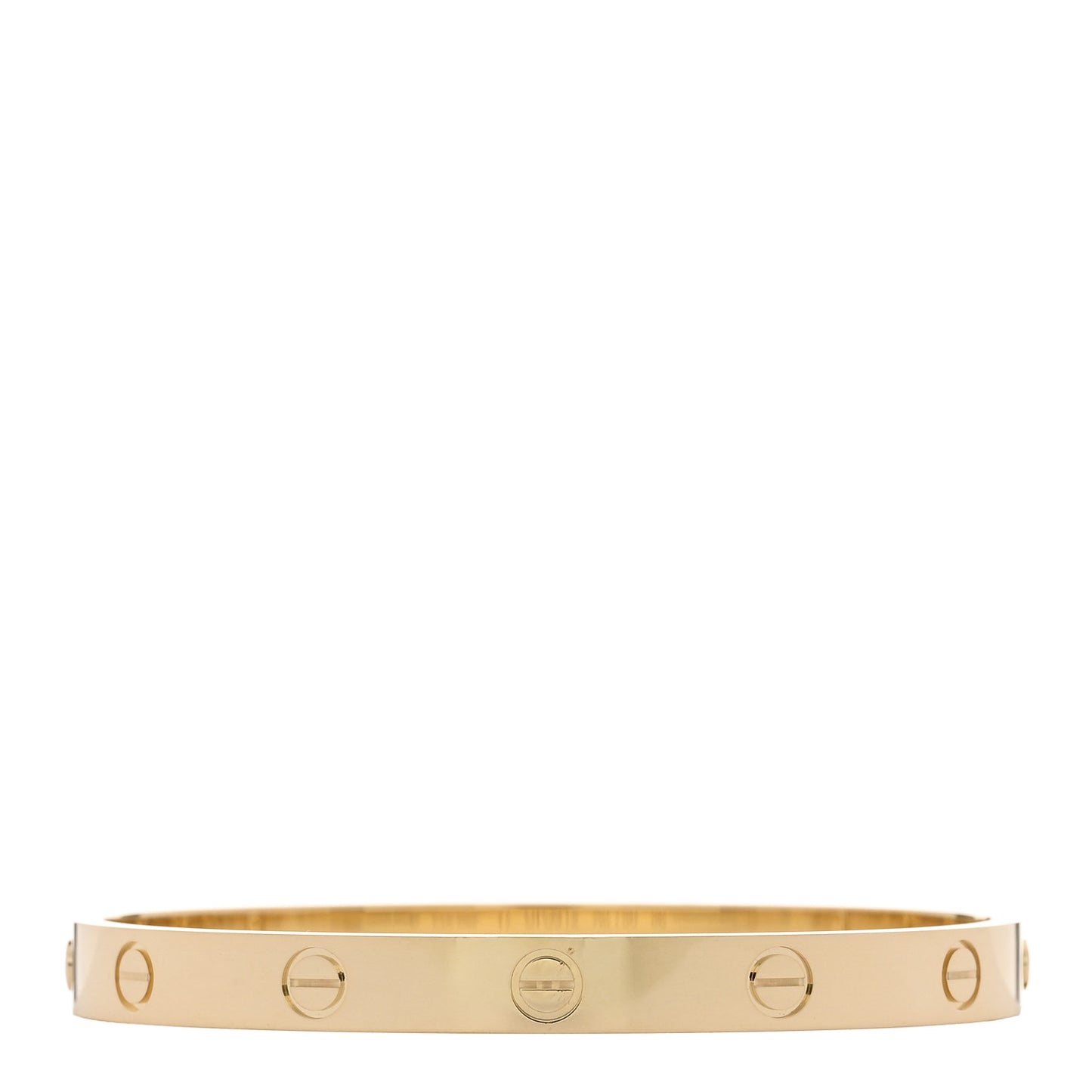18K Yellow Gold LOVE Bracelet 17