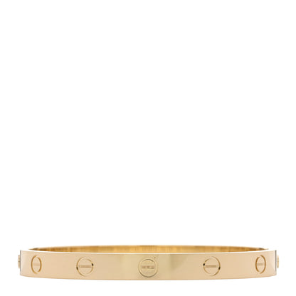 Cartier 18K Yellow Gold LOVE Bracelet 17 2 of 9