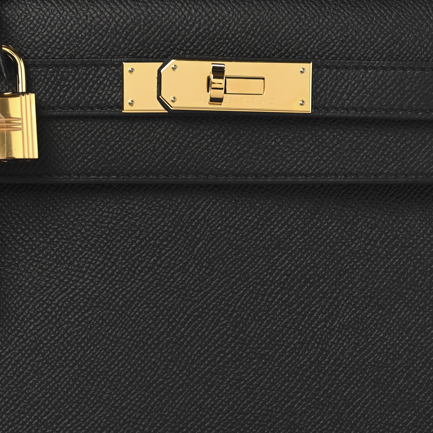 Hermes Epsom Kelly Sellier 28 Black 8 of 13