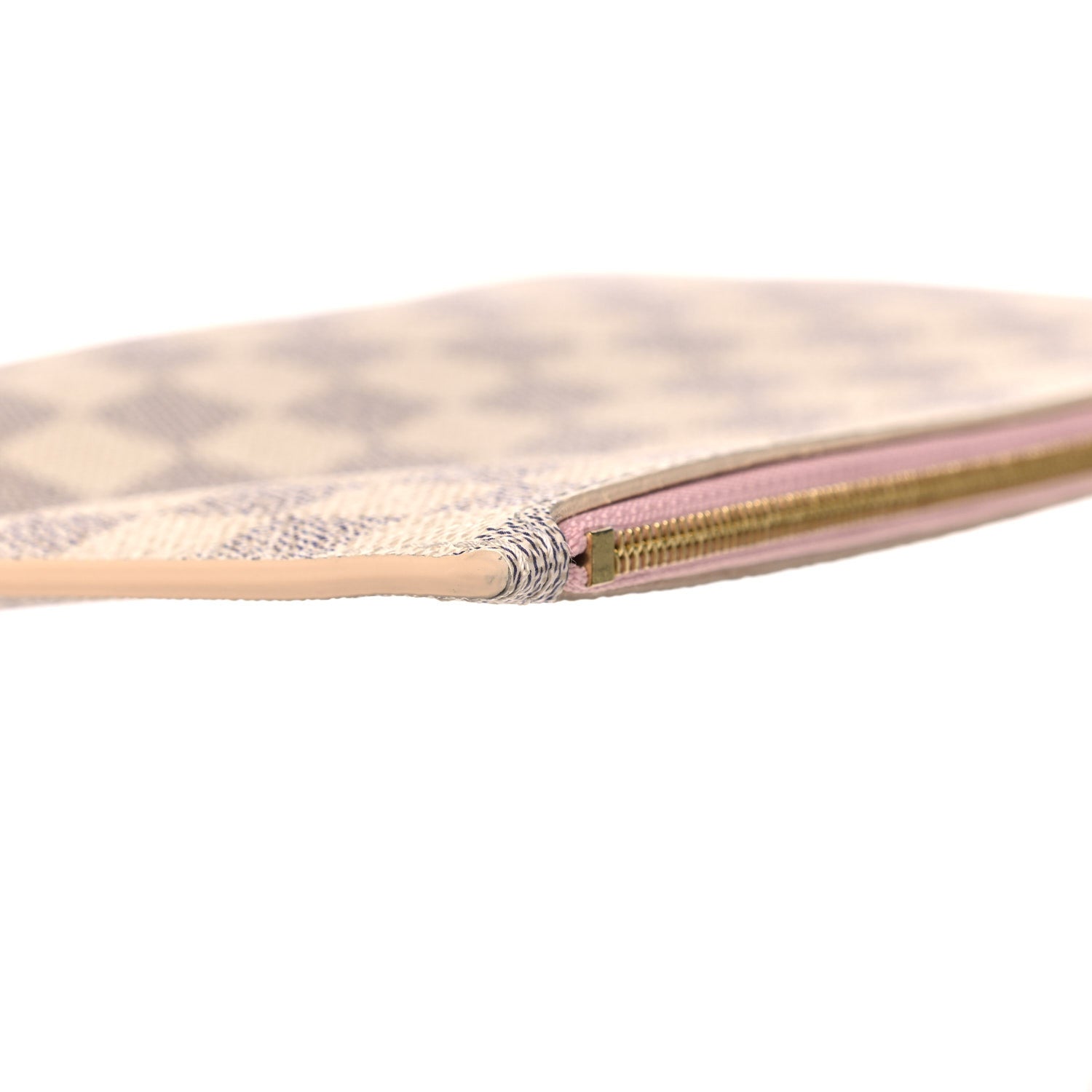 Louis Vuitton Damier Azur Neverfull MM GM Pochette Rose Ballerine 9 of 12