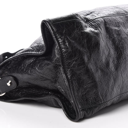Balenciaga Agneau Classic Silver Hardware Part Time Black 6 of 10