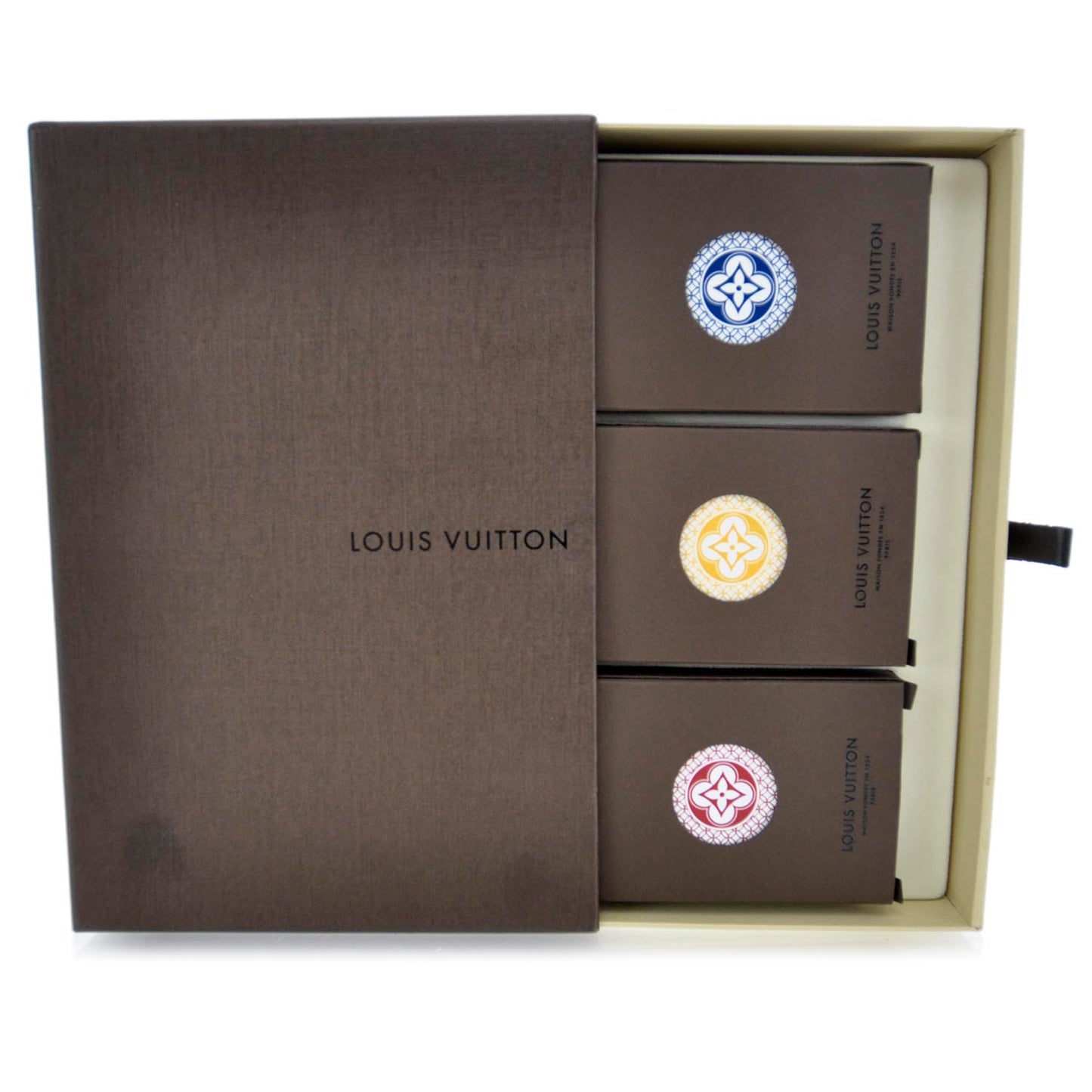 Monogram Fleur 3 Pack Playing Cards