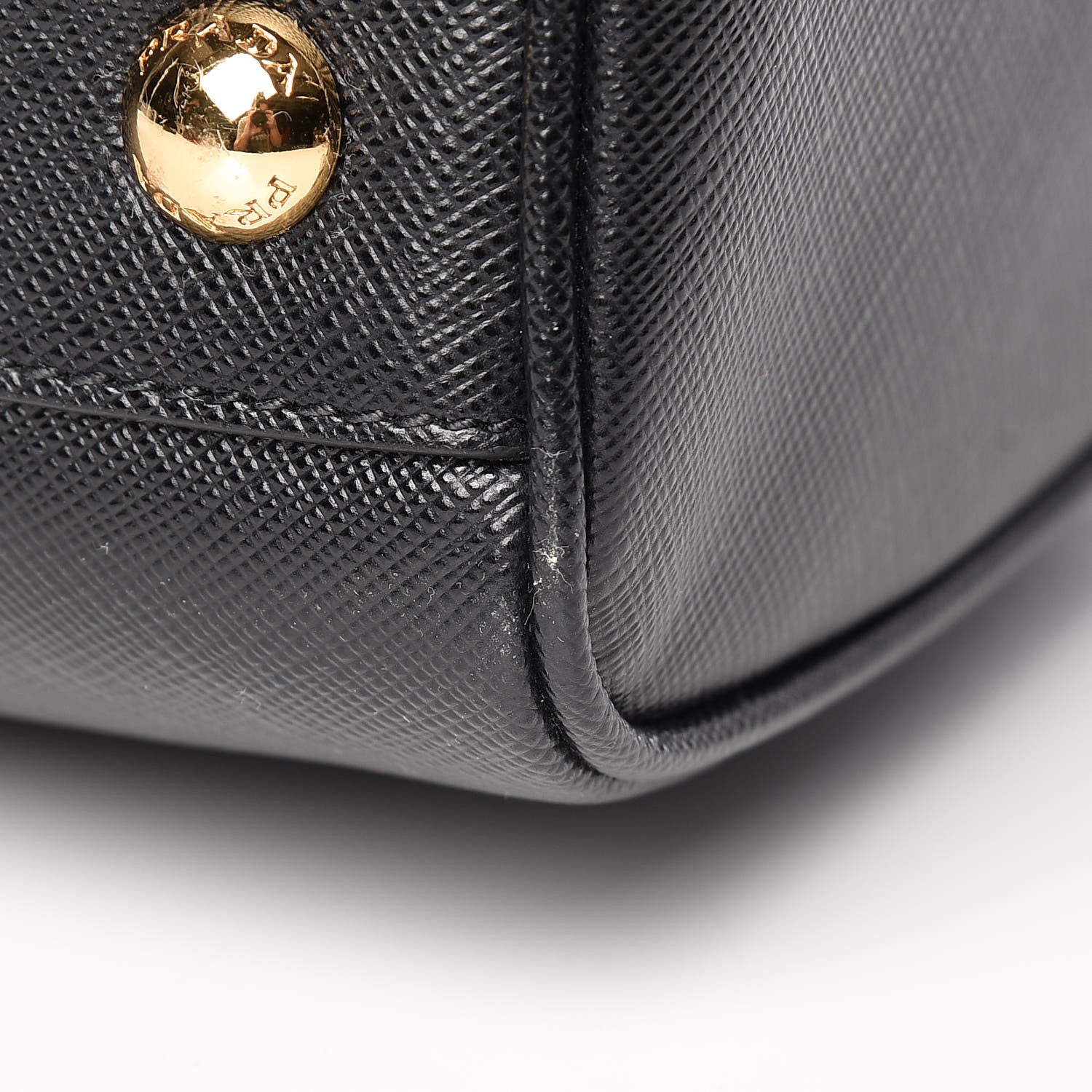 Prada Saffiano Lux Bowler Black 13 of 13