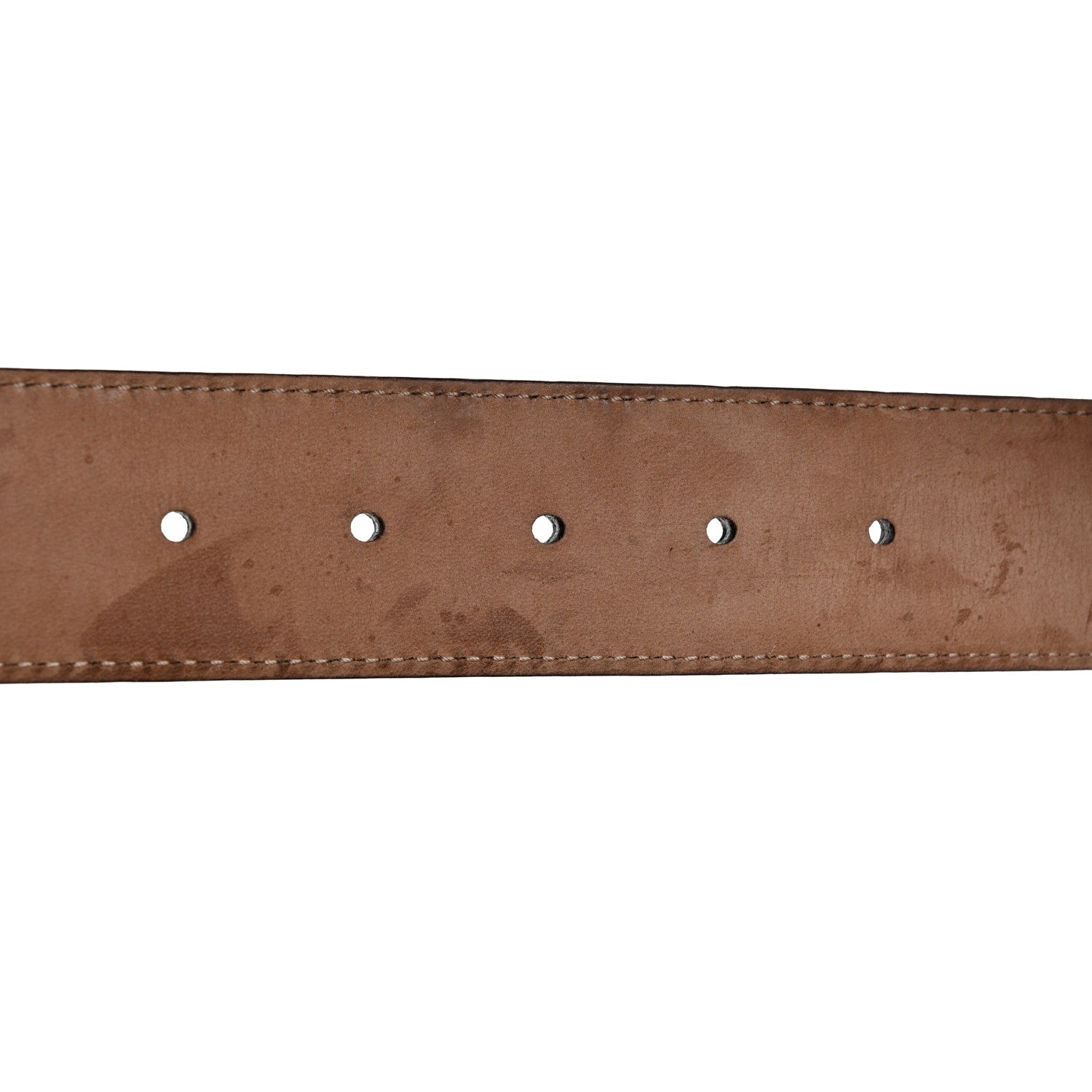 Gucci Guccissima Interlocking G 40mm Belt 80 32 Black 4 of 7
