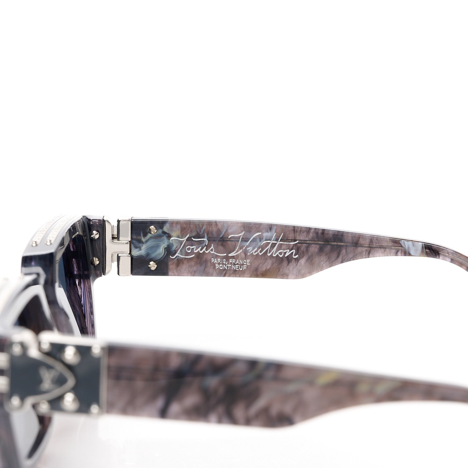 Louis Vuitton Acetate 1.1 Millionaires Z1326E Sunglasses Grey 6 of 7