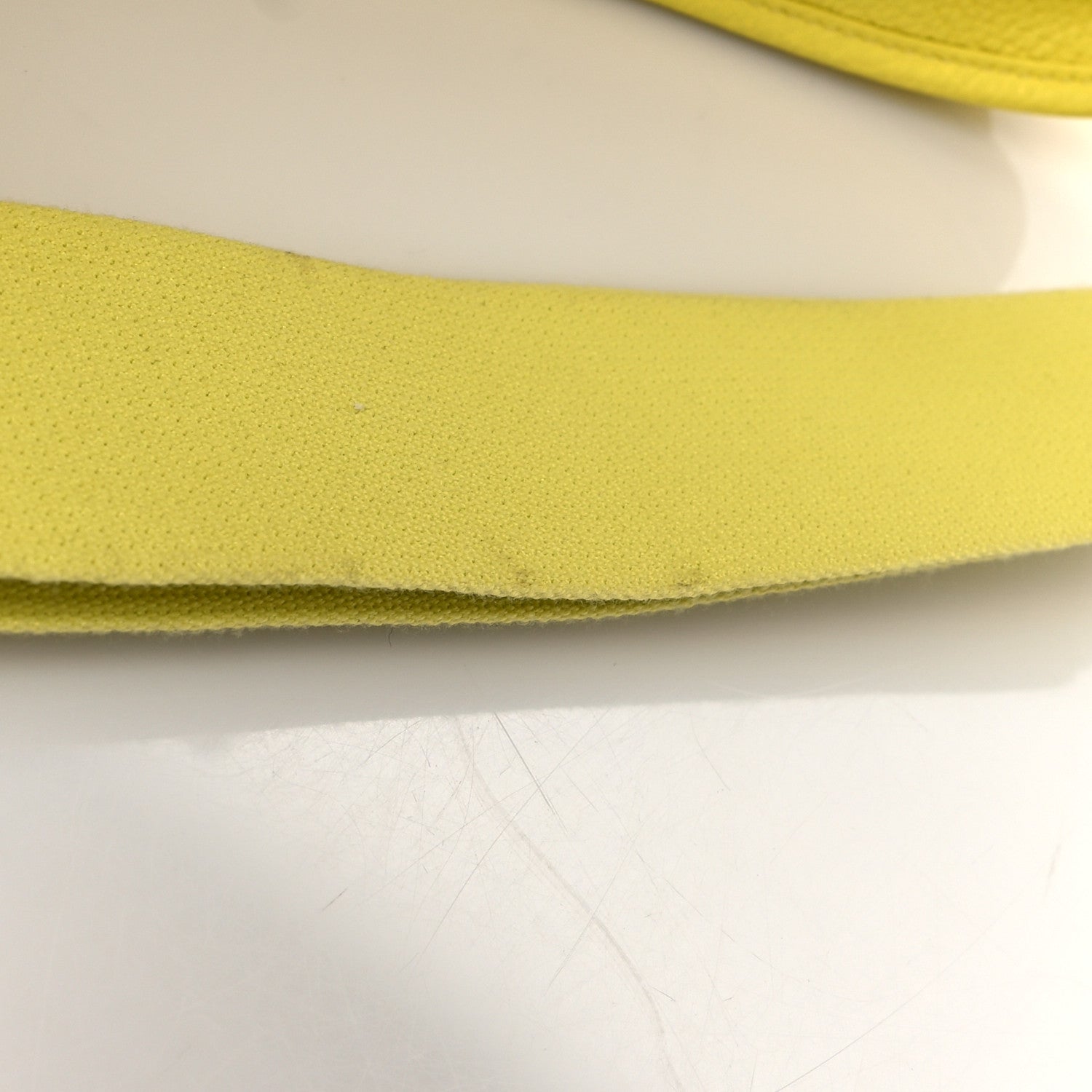 Hermes Taurillon Clemence Evelyne III PM Lime 11 of 12