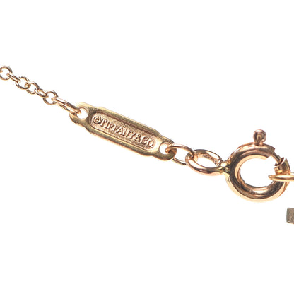 Tiffany 18K Rose Gold Small T Smile Pendant Necklace 4 of 6