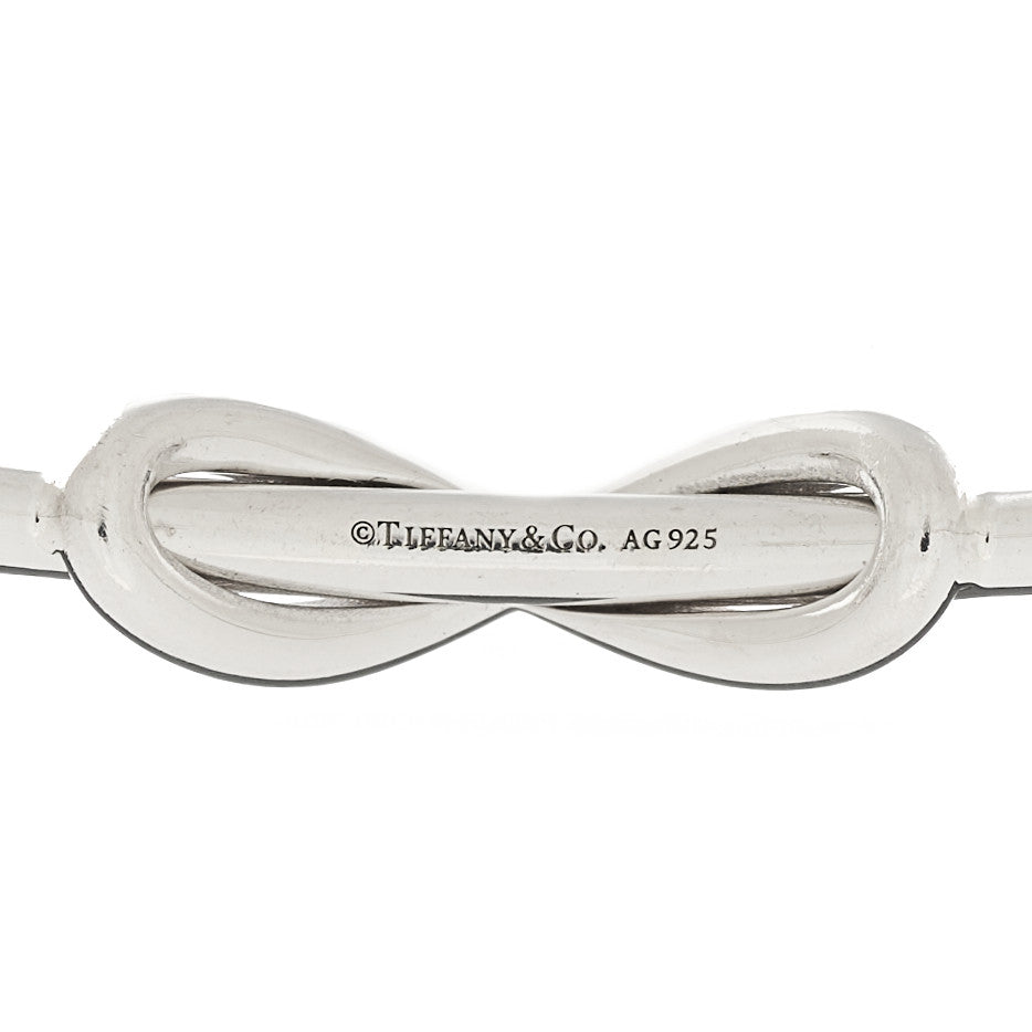 Tiffany Sterling Silver Infinity Cuff Bracelet 3 of 3