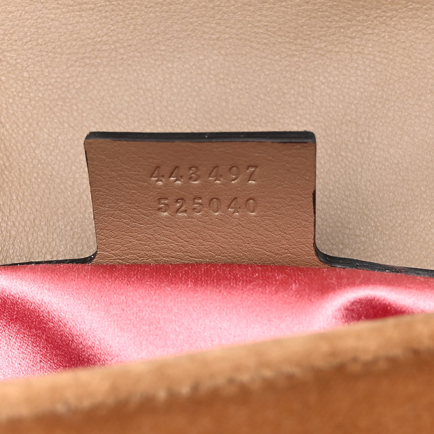 Gucci Velvet Matelasse Small GG Marmont Shoulder Bag Taupe 7 of 10