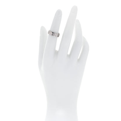 Cartier 18K White Gold 5.5mm LOVE Ring 50 5.25 2 of 5