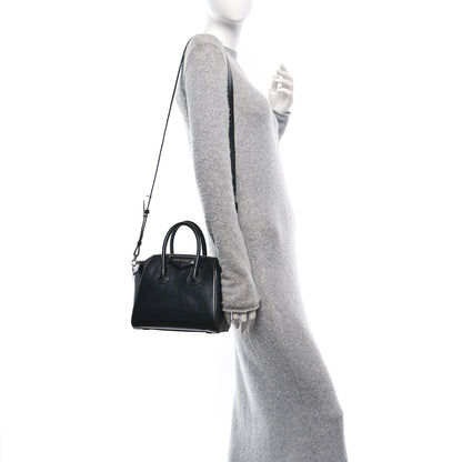 Givenchy Shiny Lord Calfskin Mini Antigona Black 2 of 10