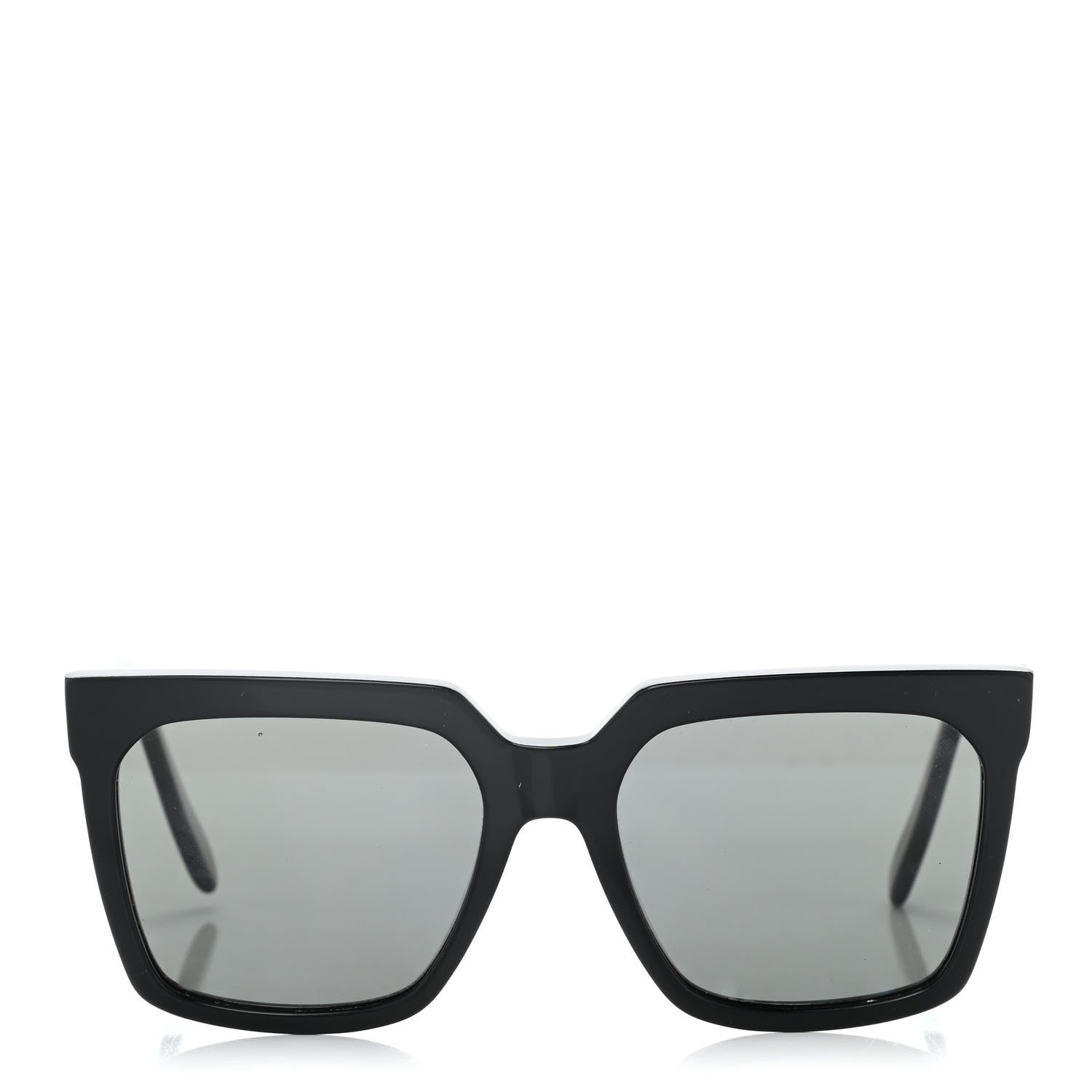 Celine Acetate Polarized Oversized Sunglasses CL4055IN Black 2 of 8