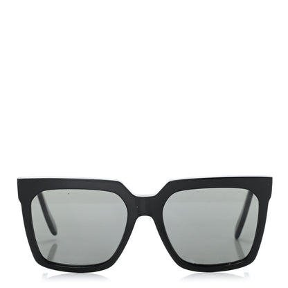 Celine Acetate Polarized Oversized Sunglasses CL4055IN Black 2 of 8